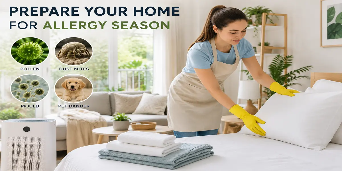 Prepare Your Home for Allergy Season Cleaning Guide