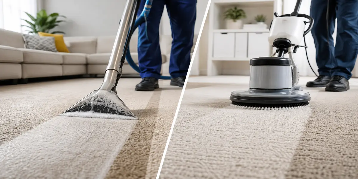 Steam Cleaning vs Dry Cleaning for Carpet Care Which Is Better